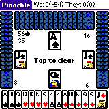 Pinochle for Palm OS