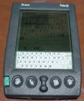 Palm IIIに貼ったところ