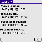 Solstice!